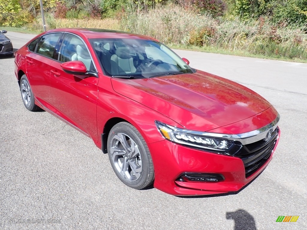 2020 Accord EX Sedan - San Marino Red / Ivory photo #5