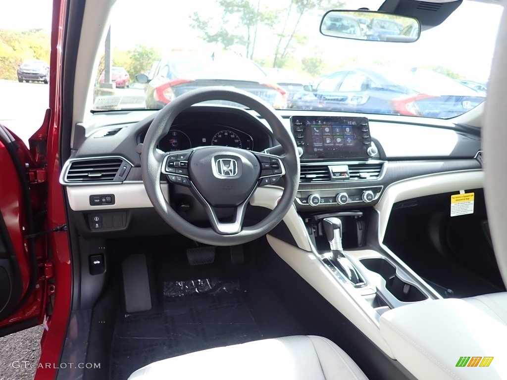 2020 Honda Accord EX Sedan Ivory Dashboard Photo #139815628