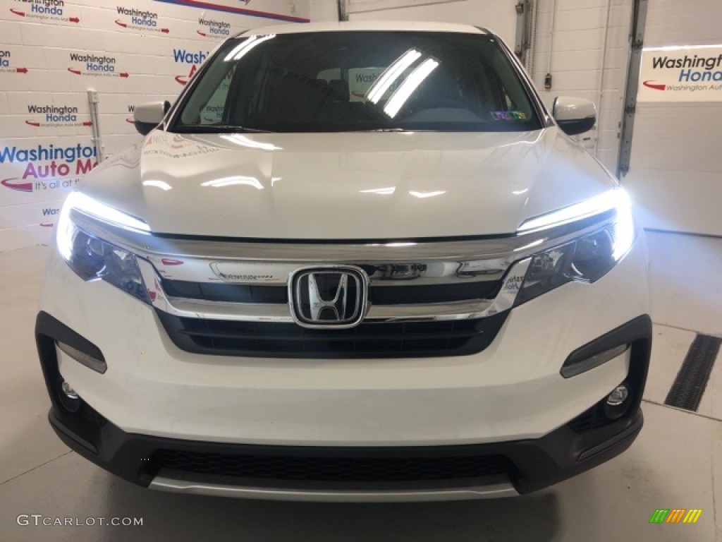 2021 Pilot EX AWD - Platinum White Pearl / Black photo #4