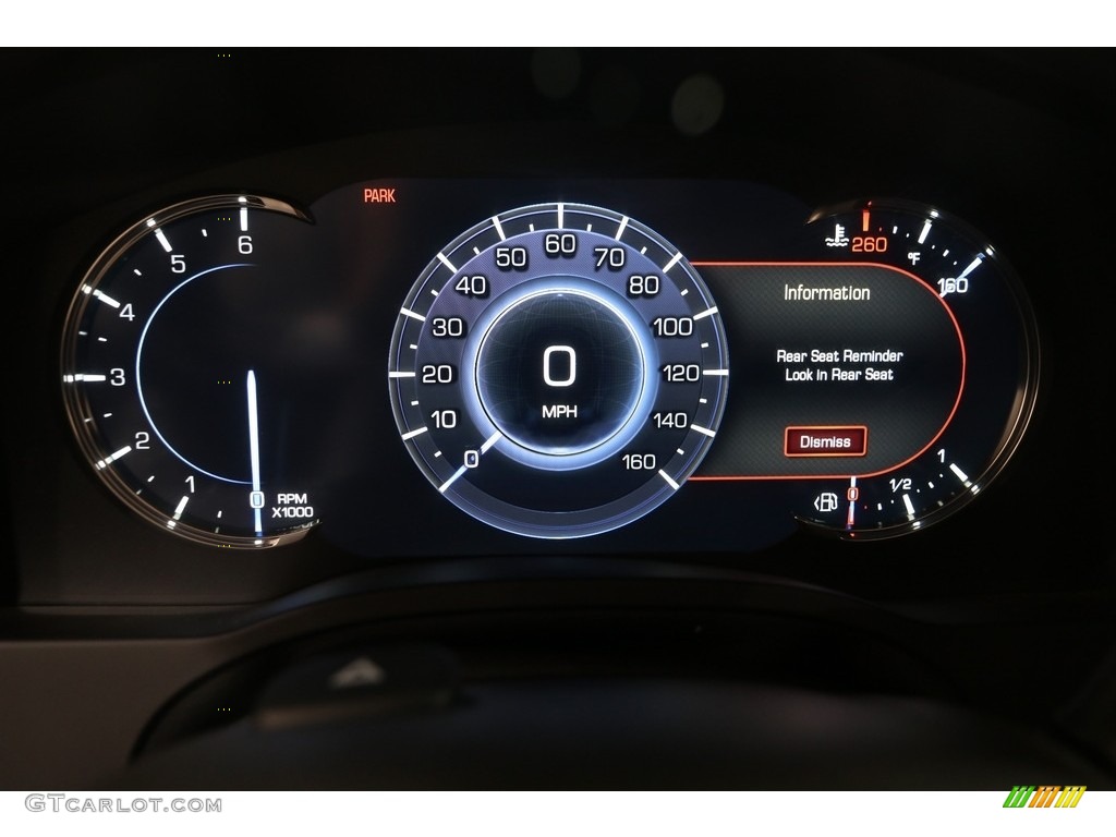 2018 Cadillac Escalade Platinum 4WD Gauges Photos