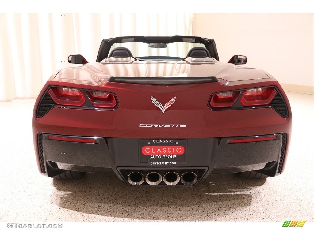 2016 Corvette Stingray Convertible - Long Beach Red Metallic Tintcoat / Jet Black photo #21