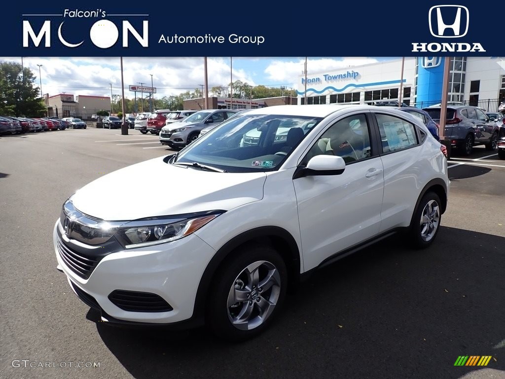 2020 HR-V LX AWD - Platinum White Pearl / Gray photo #1