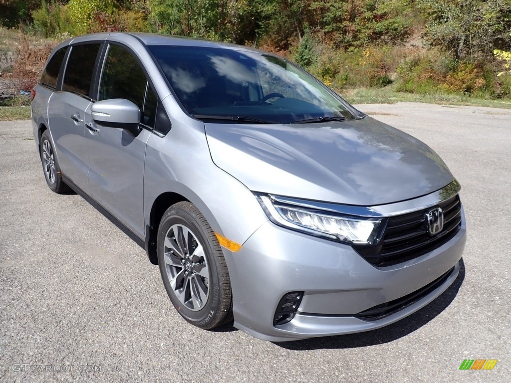 Lunar Silver Metallic 2021 Honda Odyssey EX-L Exterior Photo #139817877