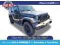 2021 Granite Crystal Metallic Jeep Wrangler Unlimited Sport 4x4  photo #1