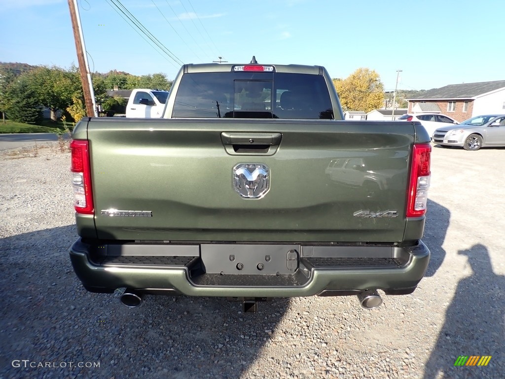 2021 1500 Big Horn Crew Cab 4x4 - Olive Green Pearl / Black photo #5