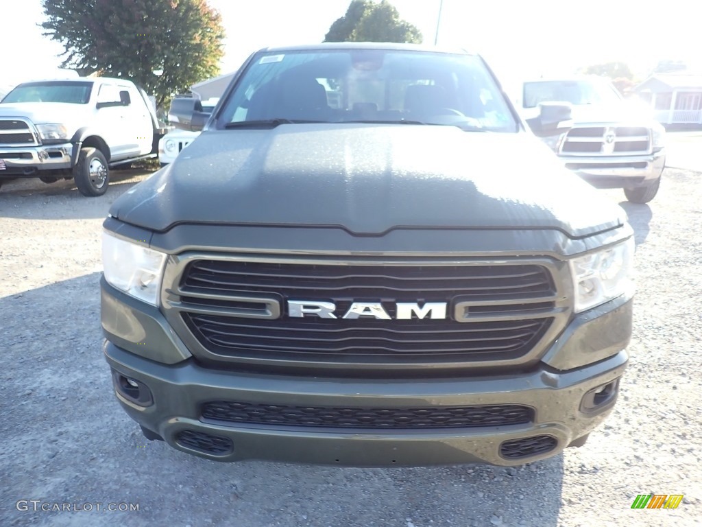 2021 1500 Big Horn Crew Cab 4x4 - Olive Green Pearl / Black photo #9