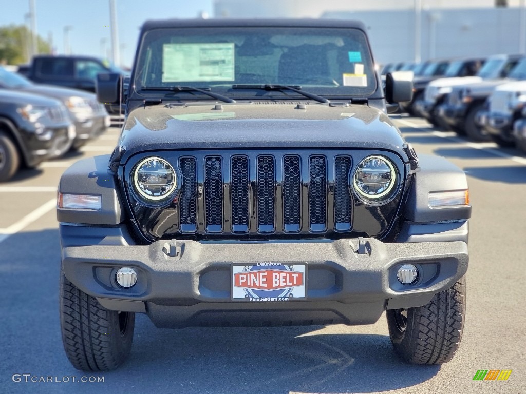 2021 Wrangler Unlimited Sport Altitude 4x4 - Black / Black photo #2