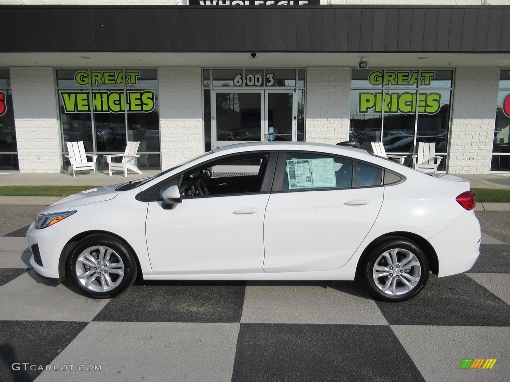 2019 Cruze LS - Summit White / Jet Black/­Galvanized photo #1