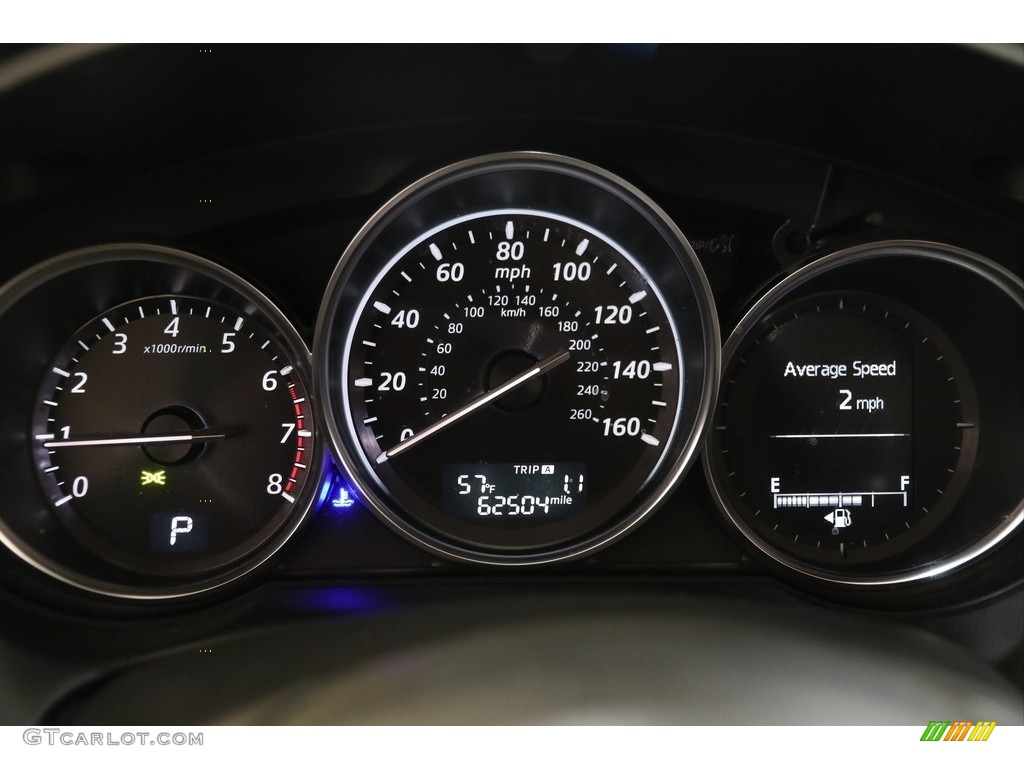 2015 Mazda CX-5 Grand Touring AWD Gauges Photo #139819848