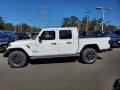 2021 Bright White Jeep Gladiator Overland 4x4  photo #3