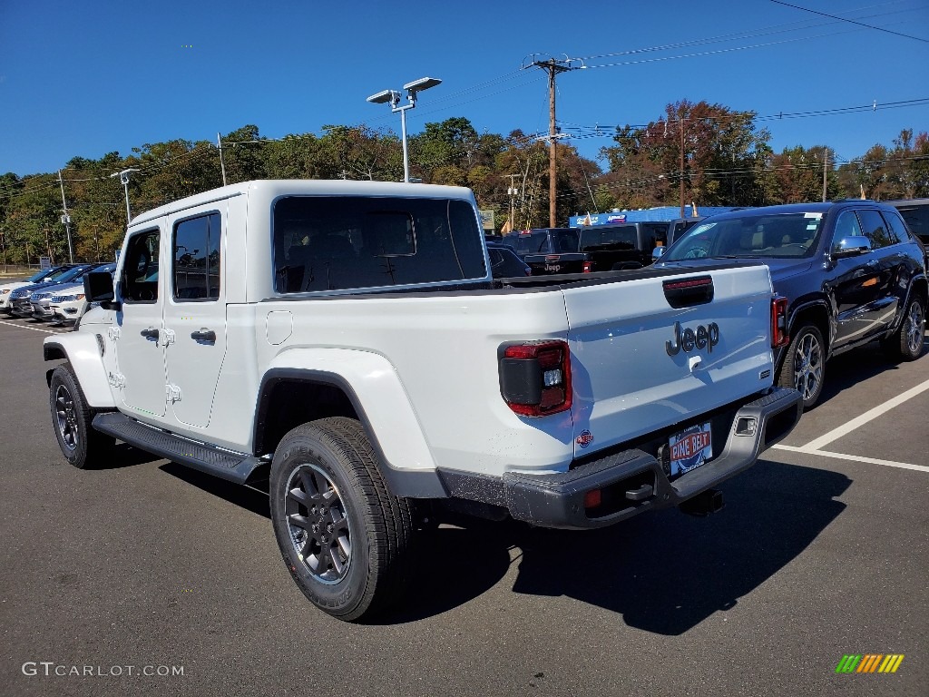 2021 Gladiator Overland 4x4 - Bright White / Black/Dark Saddle photo #4