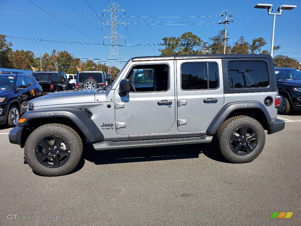 2021 Wrangler Unlimited Sport Altitude 4x4 - Billet Silver Metallic / Black photo #3