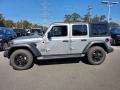 2021 Billet Silver Metallic Jeep Wrangler Unlimited Sport Altitude 4x4  photo #3