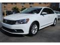 2017 Pure White Volkswagen Passat S Sedan  photo #5