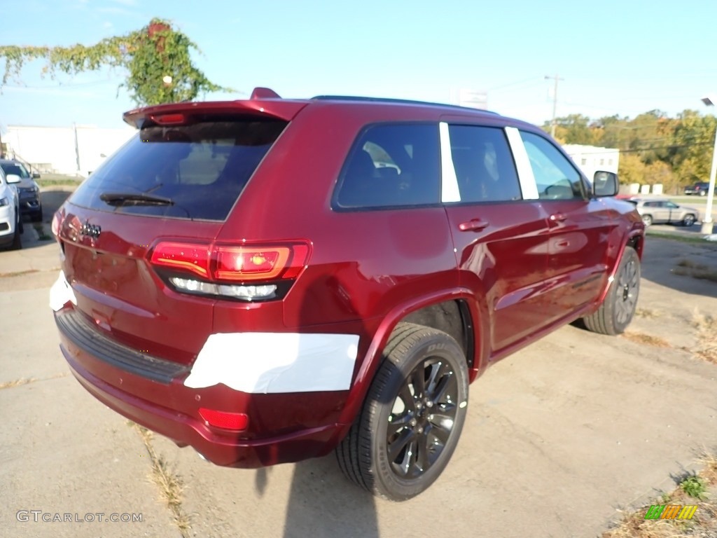 2020 Grand Cherokee Altitude 4x4 - Velvet Red Pearl / Black photo #6