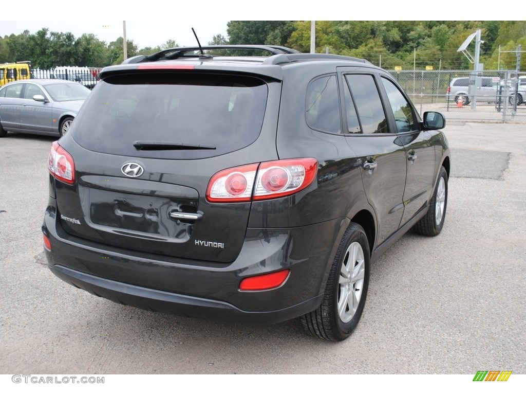 2012 Santa Fe Limited V6 - Black Forest Green / Beige photo #5