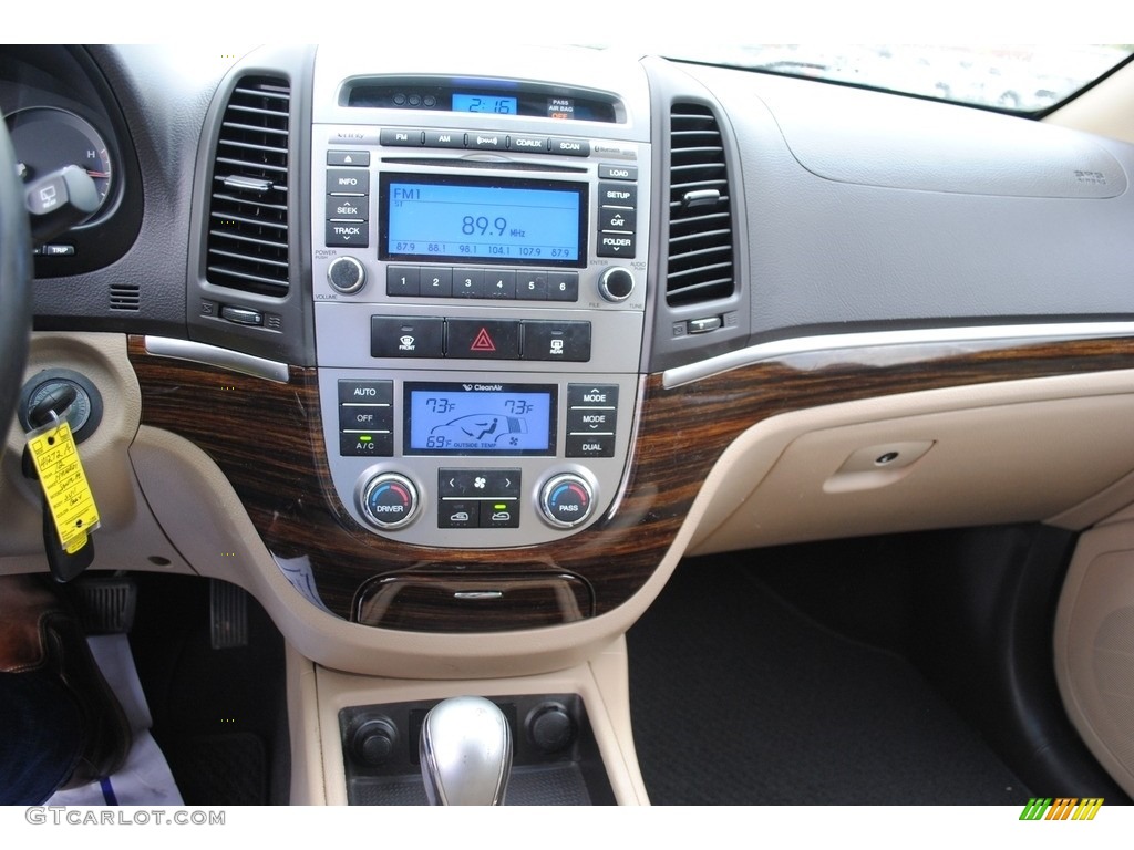 2012 Santa Fe Limited V6 - Black Forest Green / Beige photo #16