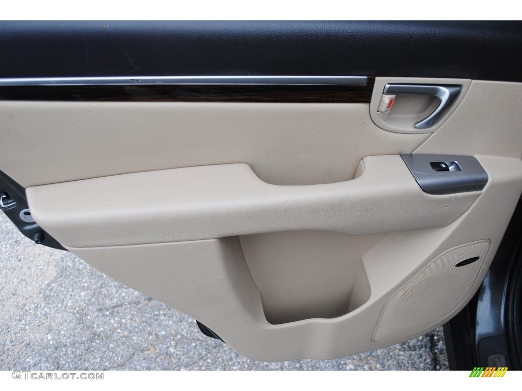 2012 Santa Fe Limited V6 - Black Forest Green / Beige photo #19