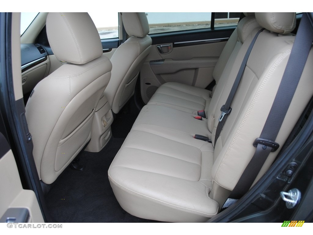 2012 Santa Fe Limited V6 - Black Forest Green / Beige photo #20