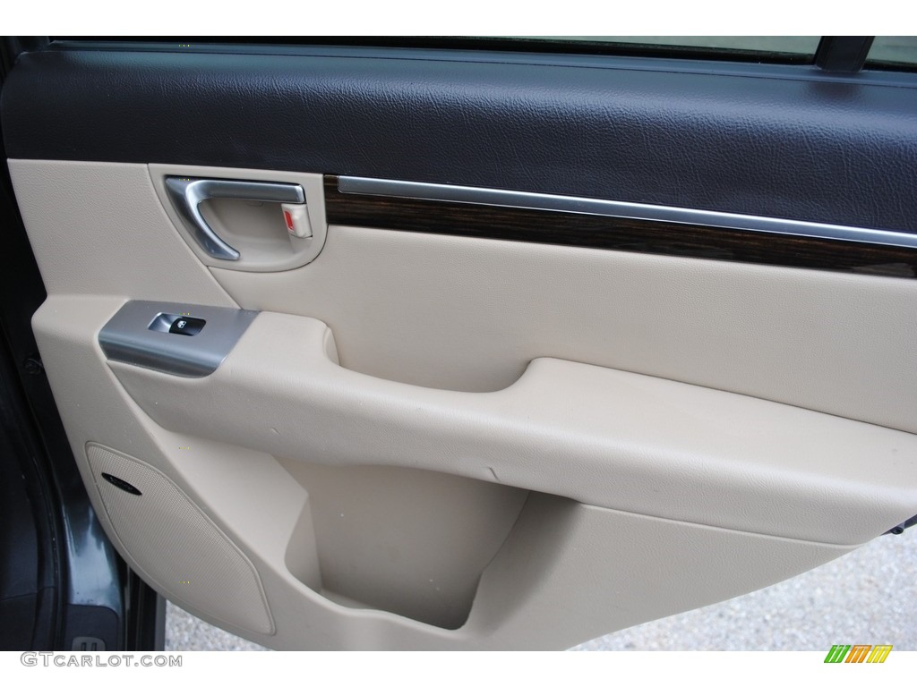 2012 Santa Fe Limited V6 - Black Forest Green / Beige photo #22