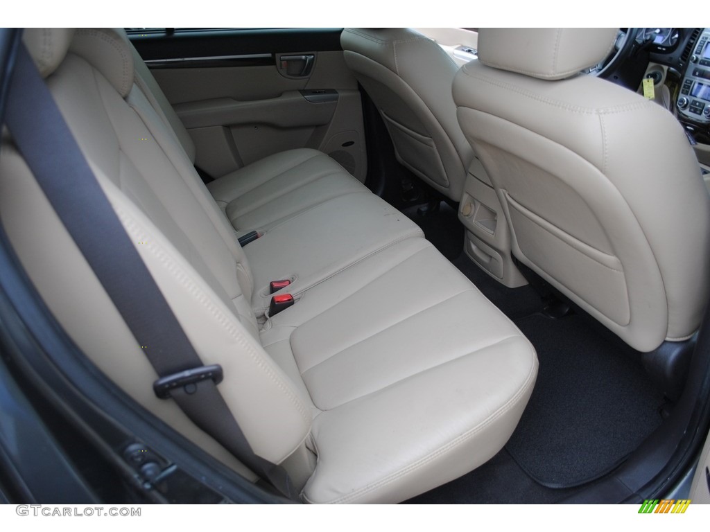 2012 Santa Fe Limited V6 - Black Forest Green / Beige photo #23