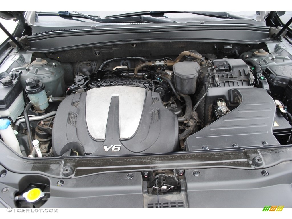 2012 Santa Fe Limited V6 - Black Forest Green / Beige photo #27