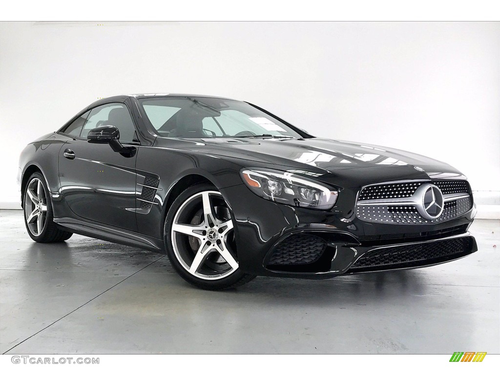 Black 2018 Mercedes-Benz SL 550 Roadster Exterior Photo #139822932
