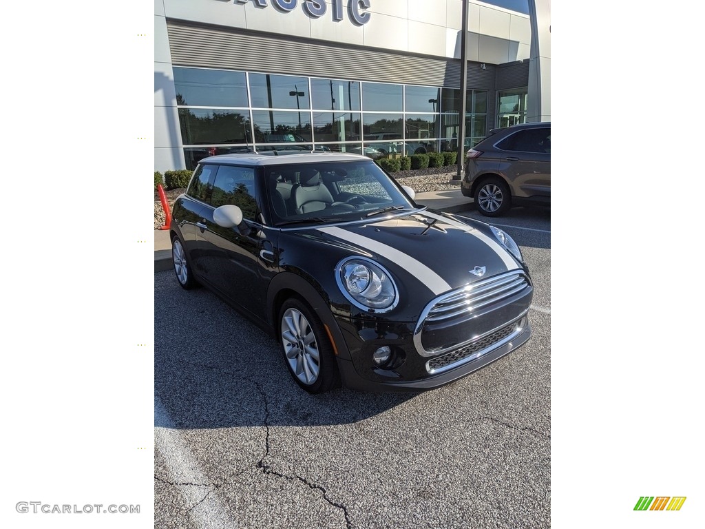 2017 Hardtop Cooper 2 Door - Midnight Black Metallic / Carbon Black photo #3