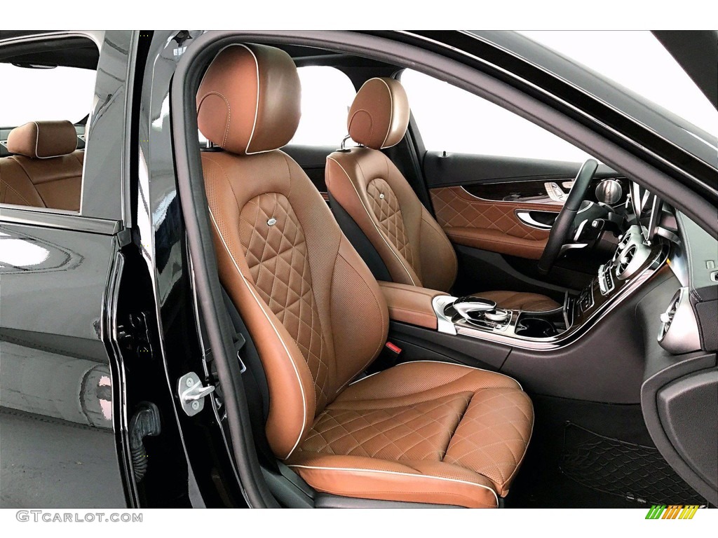 designo Saddle Brown/Black Interior 2017 Mercedes-Benz C 300 Sedan Photo #139823094