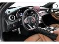 designo Saddle Brown/Black Prime Interior Photo for 2017 Mercedes-Benz C #139823325