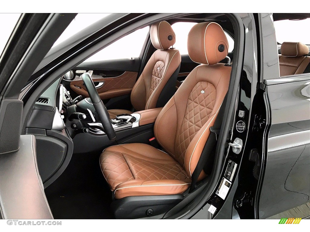 designo Saddle Brown/Black Interior 2017 Mercedes-Benz C 300 Sedan Photo #139823433