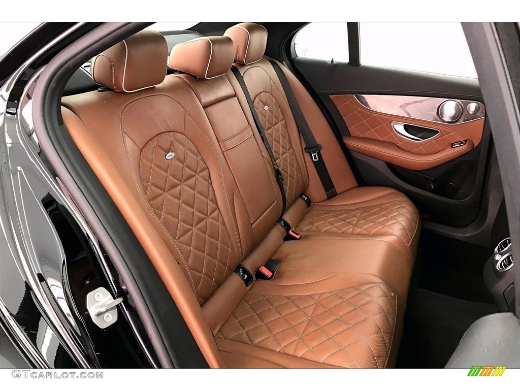 designo Saddle Brown/Black Interior 2017 Mercedes-Benz C 300 Sedan Photo #139823460