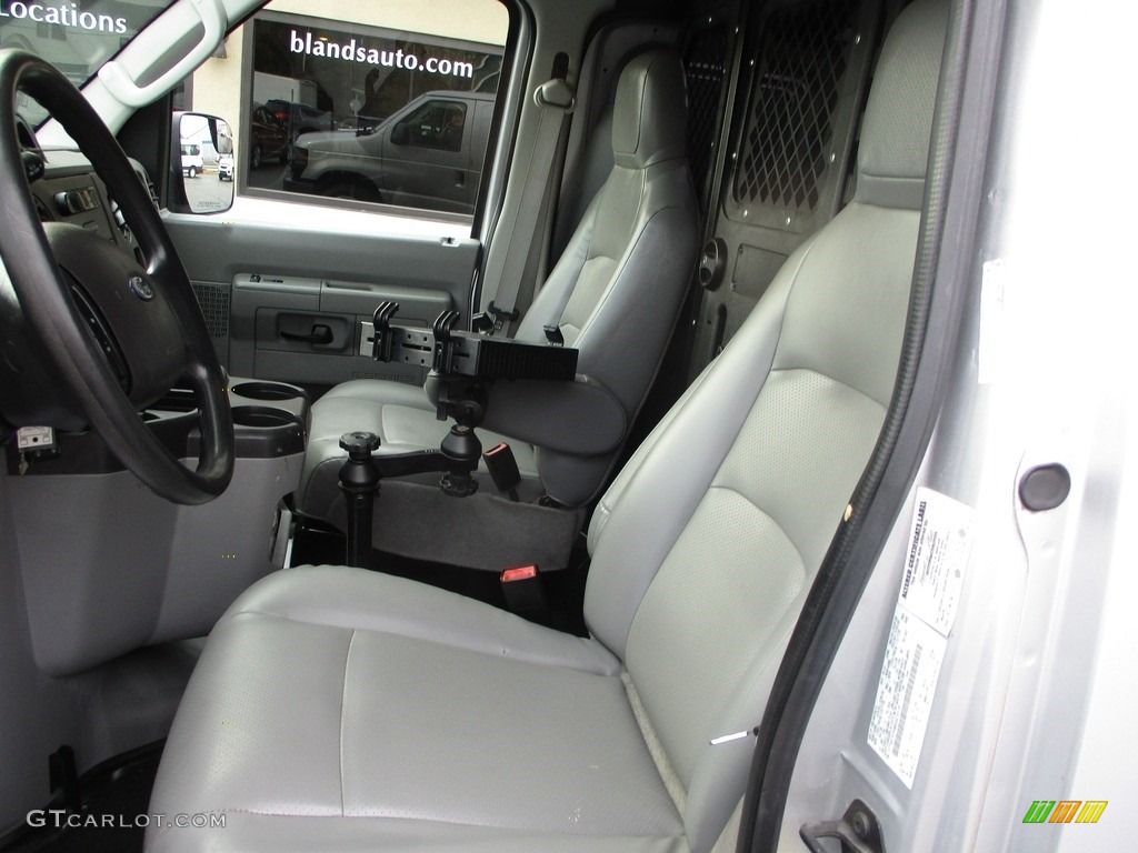 2013 E Series Van E150 Cargo - Ingot Silver Metallic / Medium Flint photo #7