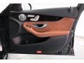 designo Saddle Brown/Black 2017 Mercedes-Benz C 300 Sedan Door Panel