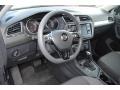 Titan Black 2018 Volkswagen Tiguan S Steering Wheel