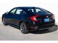 2020 Crystal Black Pearl Honda Civic EX Sedan  photo #2