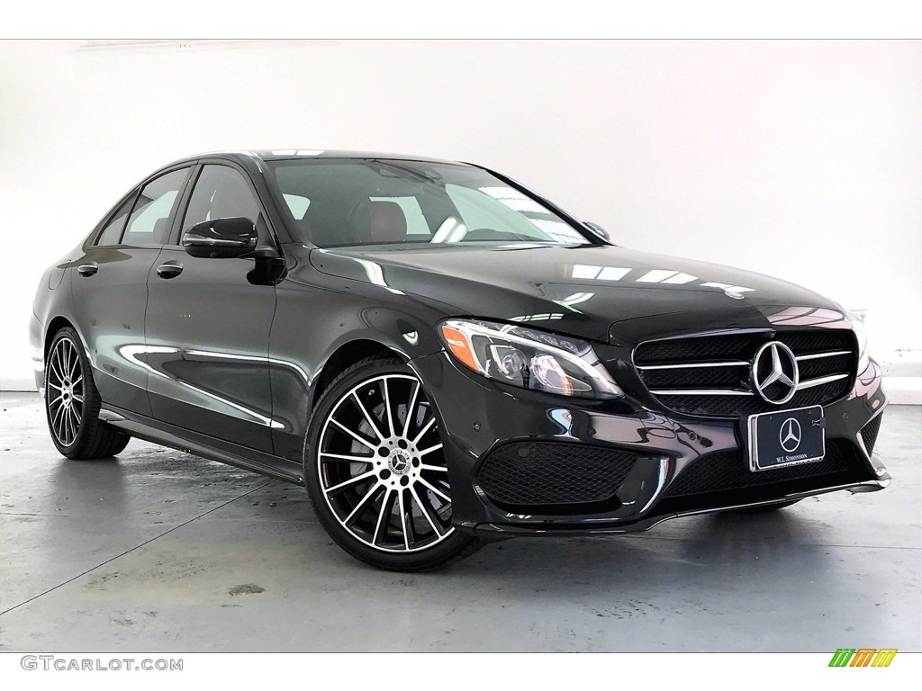 Black 2017 Mercedes-Benz C 300 Sedan Exterior Photo #139823892
