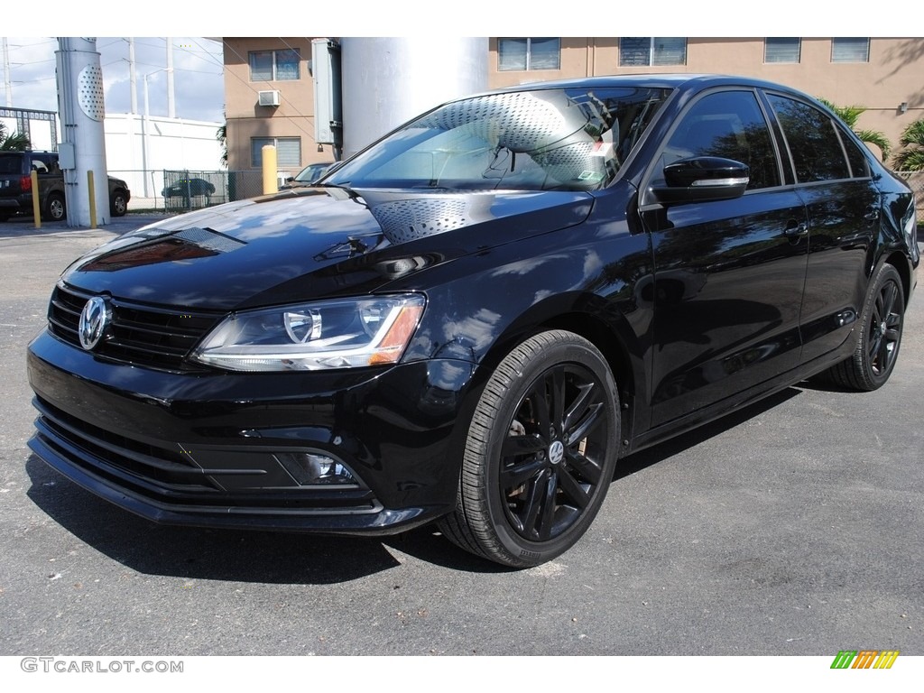 Black 2018 Volkswagen Jetta SE Sport Exterior Photo #139824132