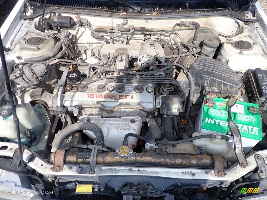 1991 Corolla LE Sedan - Super White / Blue photo #5