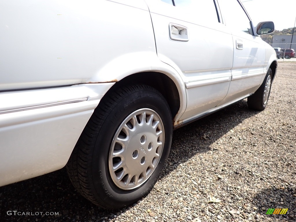 1991 Corolla LE Sedan - Super White / Blue photo #12