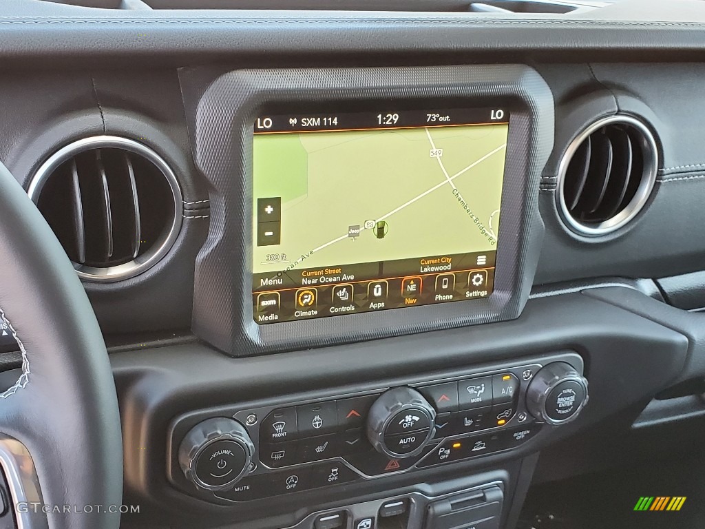 2021 Jeep Gladiator Overland 4x4 Navigation Photo #139825443