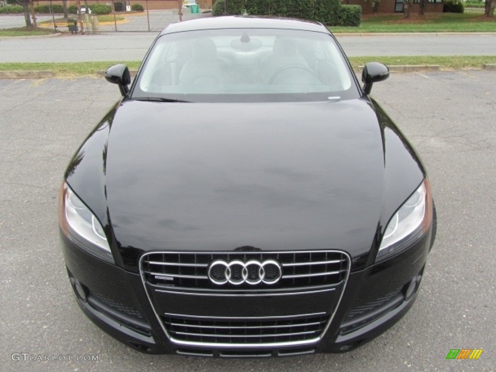 2008 TT 3.2 quattro Coupe - Brilliant Black / Luxor Beige photo #5