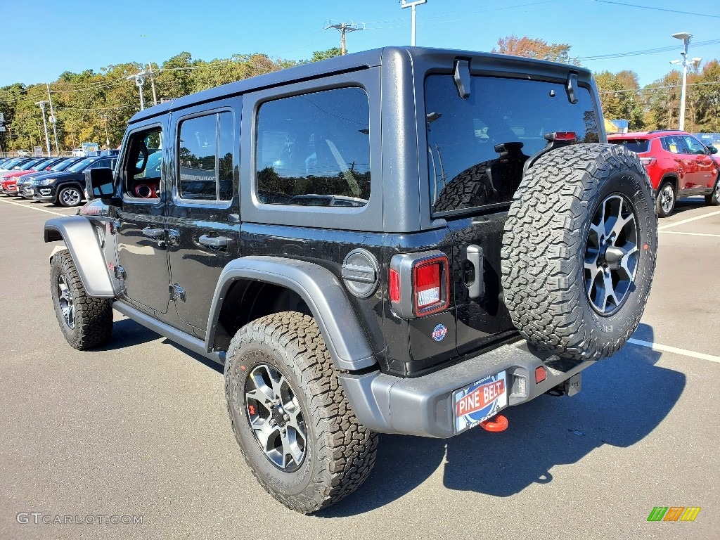 2021 Wrangler Unlimited Rubicon 4x4 - Black / Black photo #5