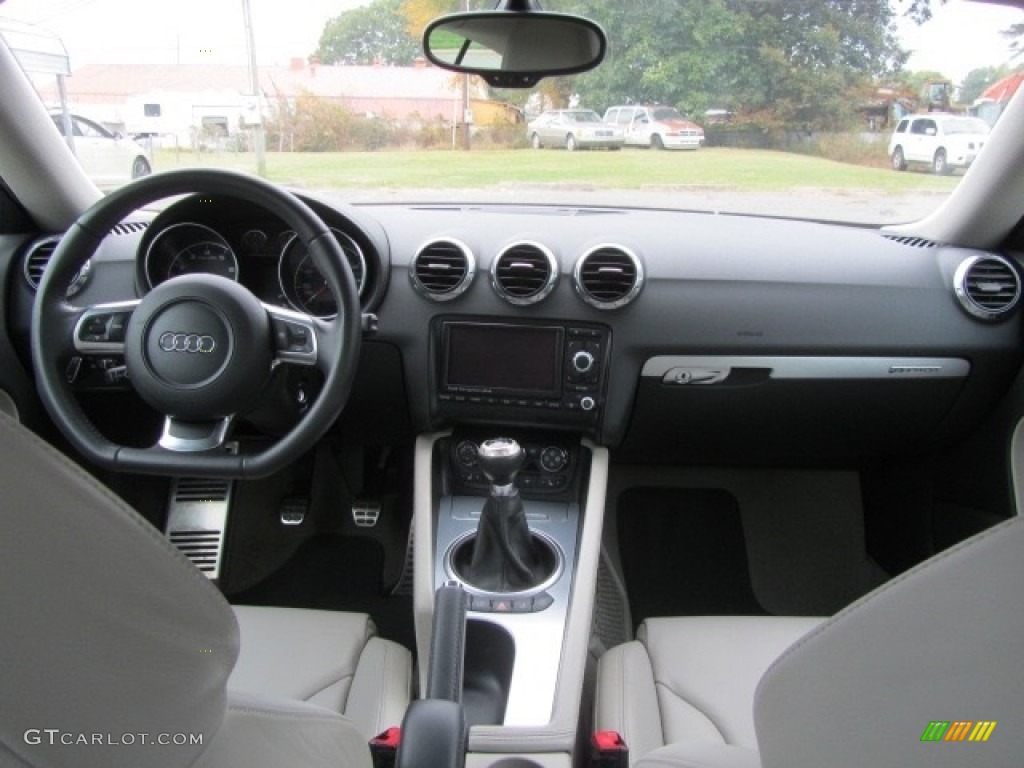 2008 TT 3.2 quattro Coupe - Brilliant Black / Luxor Beige photo #13