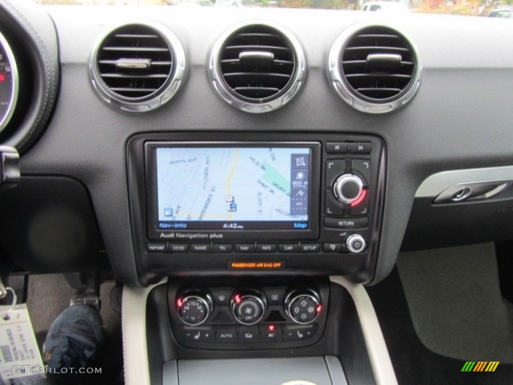 2008 TT 3.2 quattro Coupe - Brilliant Black / Luxor Beige photo #15
