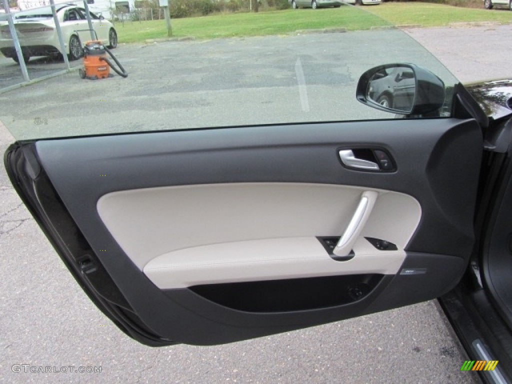 2008 TT 3.2 quattro Coupe - Brilliant Black / Luxor Beige photo #18