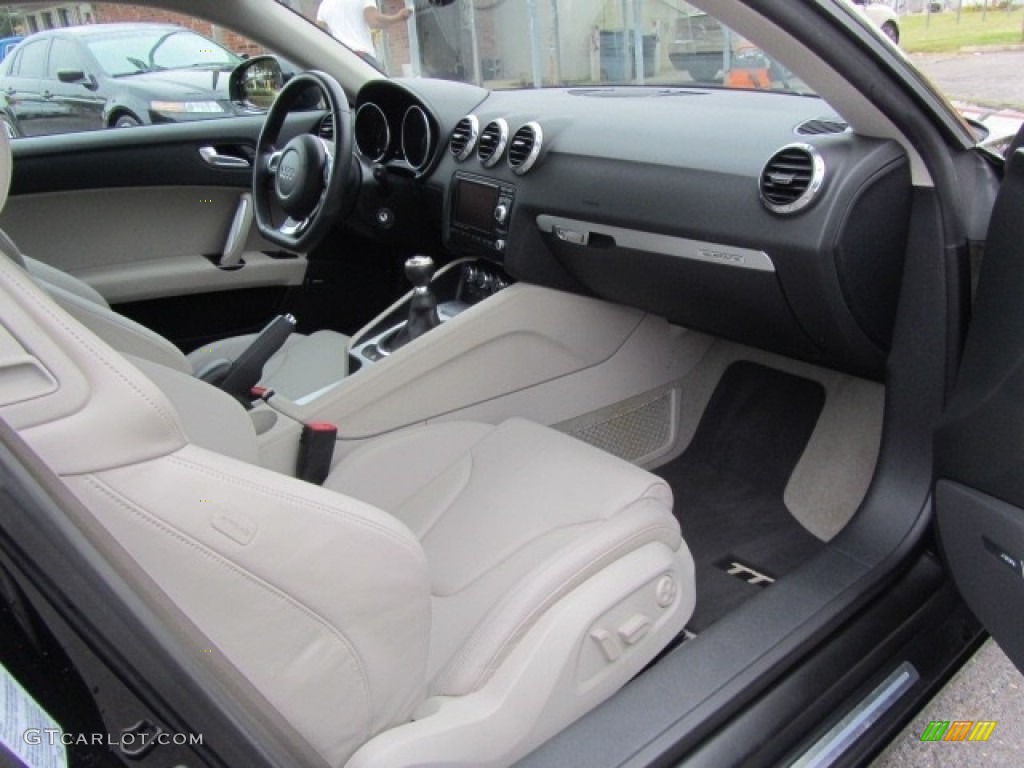 2008 TT 3.2 quattro Coupe - Brilliant Black / Luxor Beige photo #22
