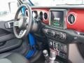 2021 Hydro Blue Pearl Jeep Gladiator Rubicon 4x4  photo #4