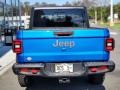 2021 Hydro Blue Pearl Jeep Gladiator Rubicon 4x4  photo #6