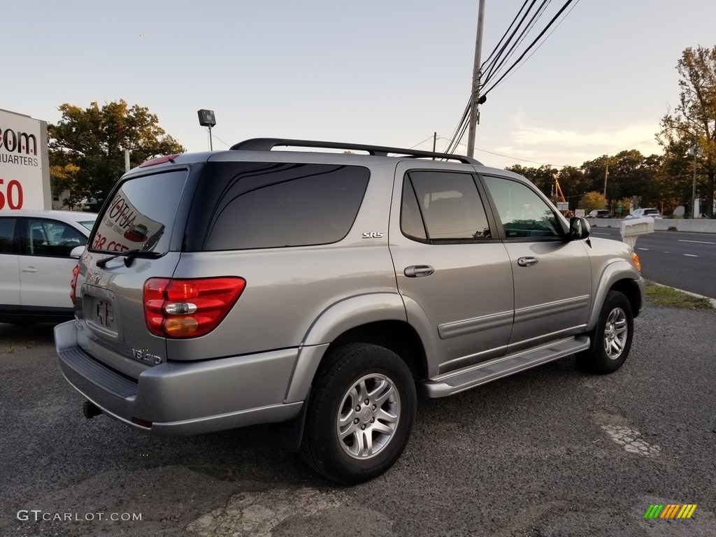 2003 Sequoia SR5 4WD - Silver Sky Metallic / Oak photo #3